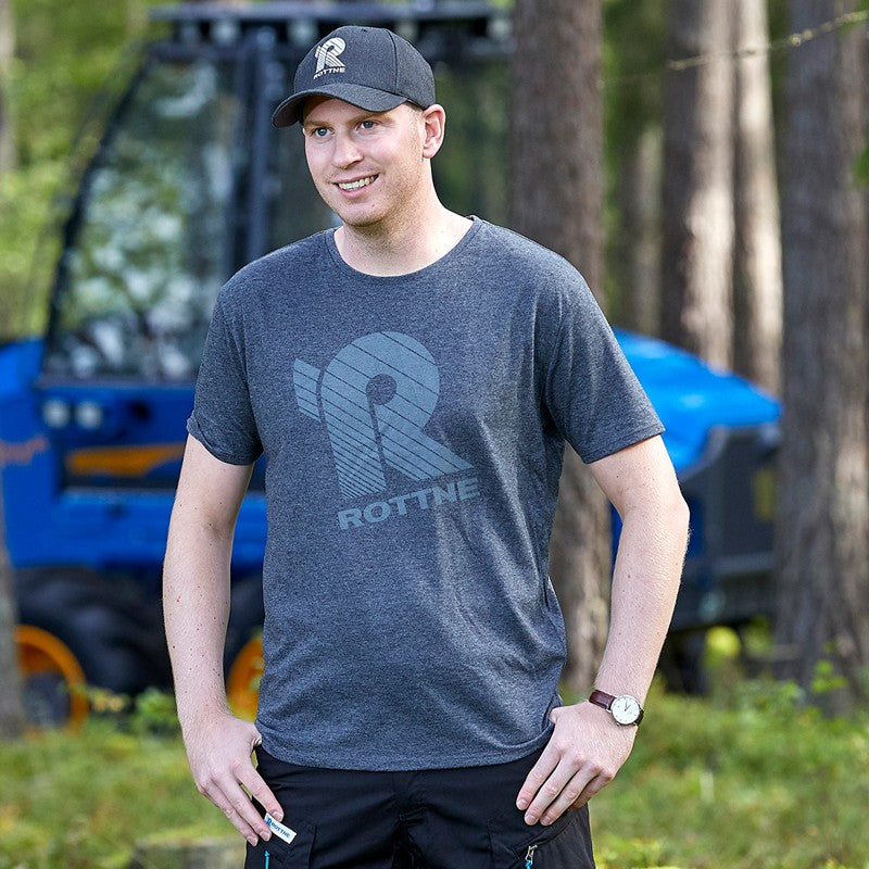 ROTTNE LOGO T SHIRT, MEN´S
